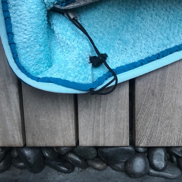 Patagonia | Blue Zip Up Fleece Sweater w Pockets - Picture 4 of 6